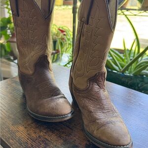 Kids Tony Lama Western Boots Size 10 D